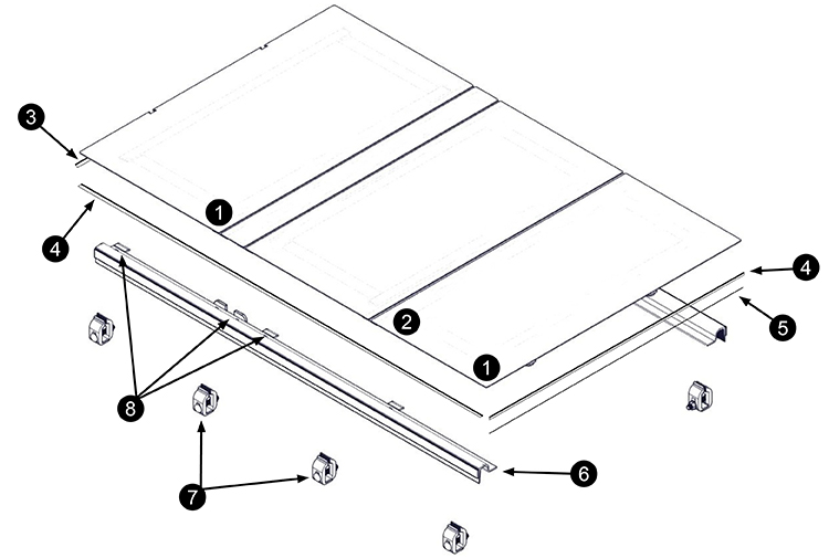 Lomax Replacement Parts | Hard Tonneau Cover Parts