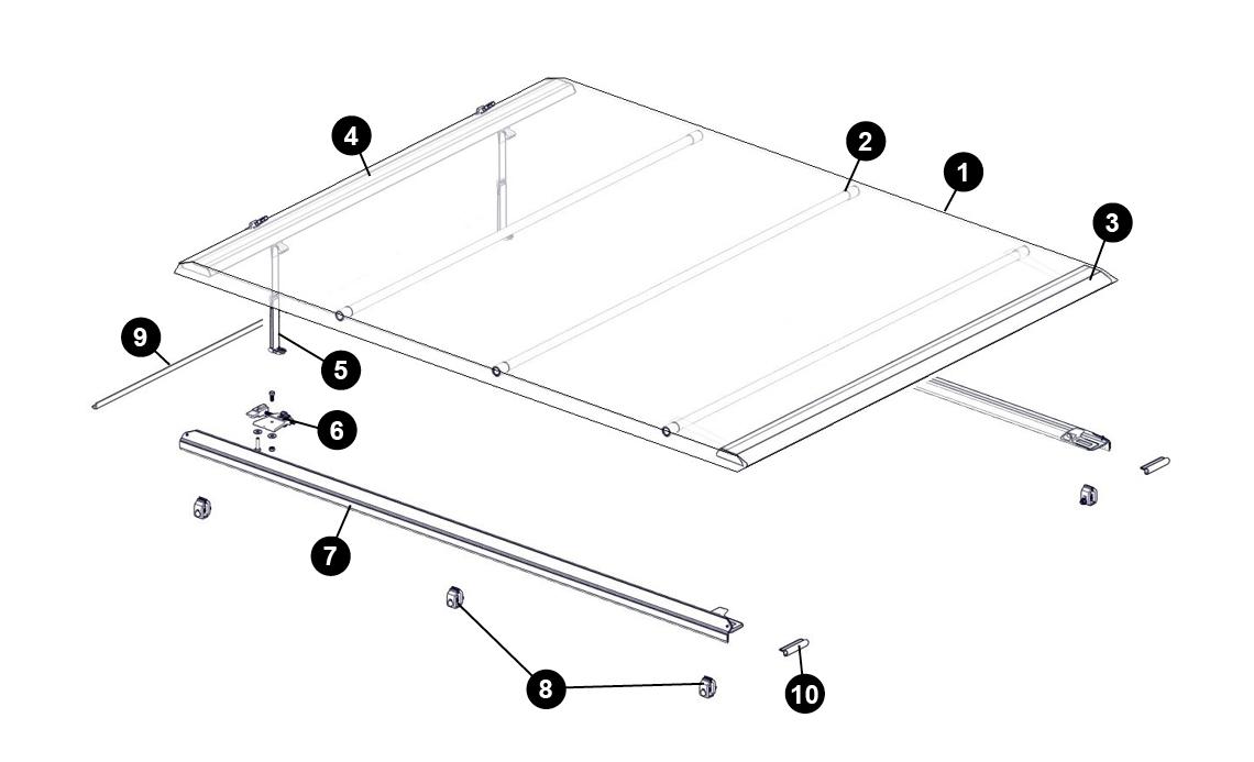 Truck Bed Cover Parts, What Are The Parts Of A Truck Bed Called