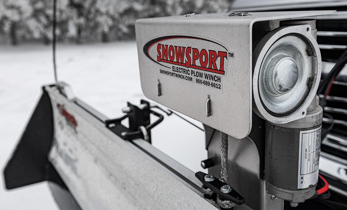 Electric Winch for Snow Plowing 5
